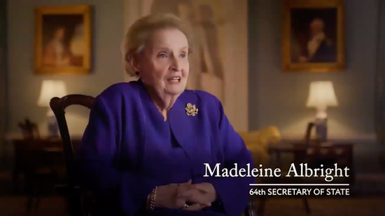 Dr. Madeleine K. Albright - 64th United States Secretary of State